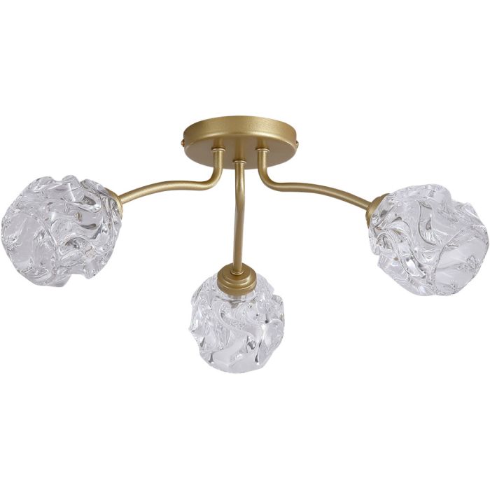 Searchlight SL-11523-3GO Plafondlamp Astral goud 50cm