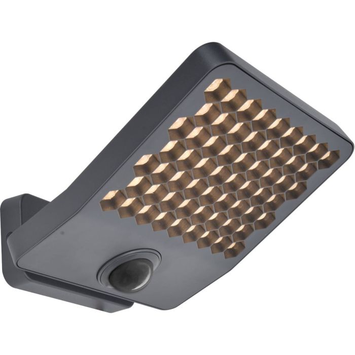 Lutec LT7801608118 Schijnwerper Atlantis zwart 22cm