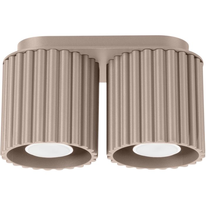 Soll SOL1815 Plafondlamp Aura taupe 21cm