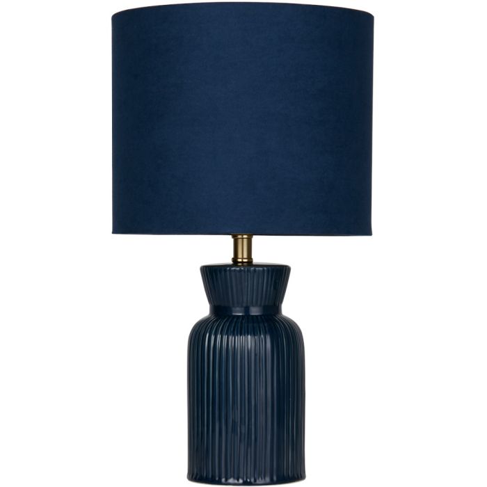 Searchlight SL-EU62922BL Tafellamp Ava blauw 39cm