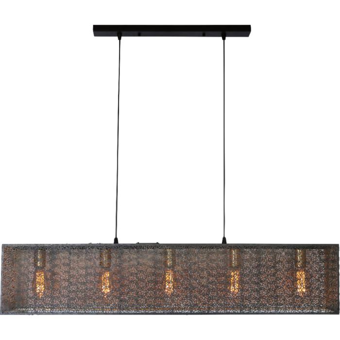 Freelight FR-H0801Z Hanglamp Avola zwart 120cm