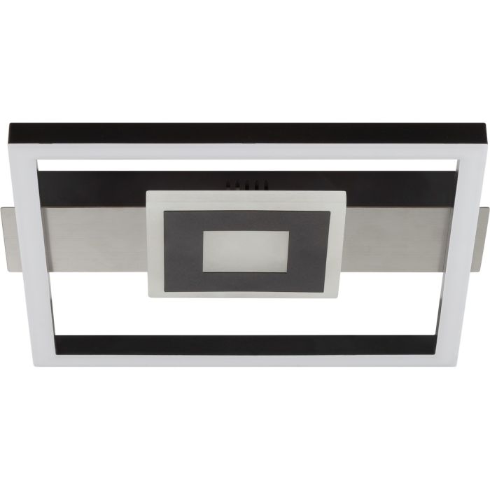 Brilliant G81170/76-BR Plafondlamp Baldo zwart 30cm