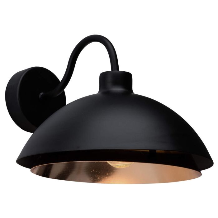 Brilliant 94447/76-BR-EOL Wandlamp Billy zwart 23cm