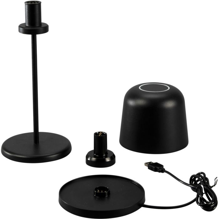 Konstsmide 7845-750-KS Batterijlamp Biot zwart 30cm