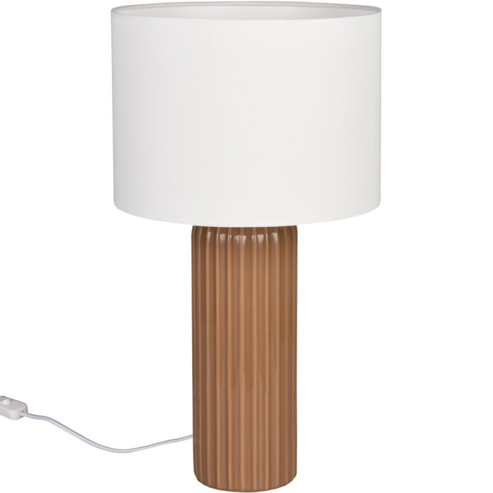 Trio  R51811072-TR Tafellamp Blair mokka 51cm