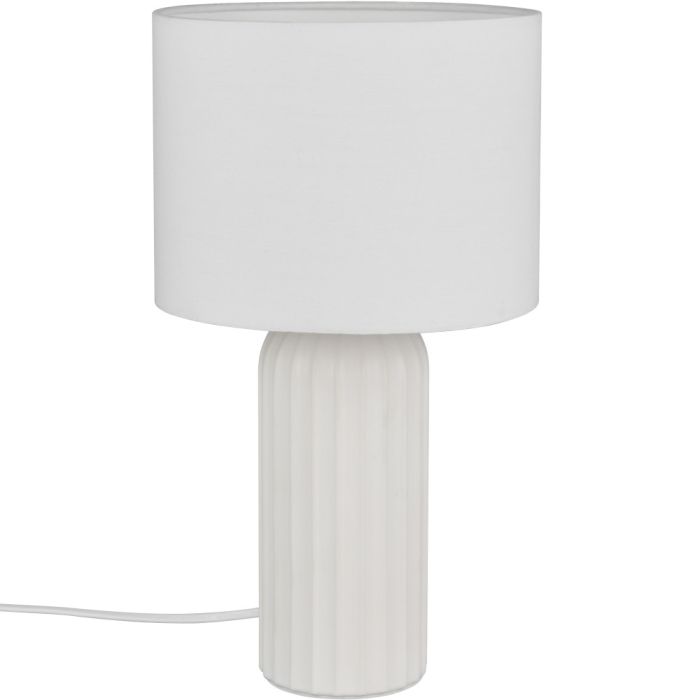Trio  R51811931-TR Tafellamp Blair wit 36cm
