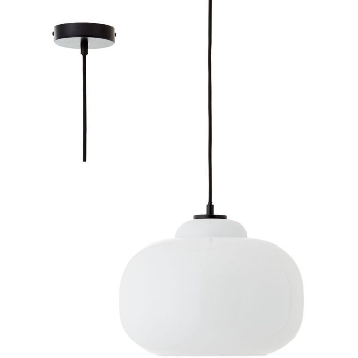 Brilliant 99860/05-BR Hanglamp Blop wit 30cm