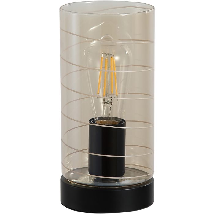 Searchlight SL-EU82329AM Tafellamp Broughton amber 23cm