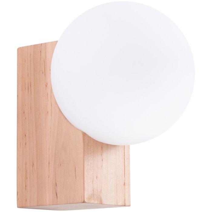 Soll SOL1682 Wandlamp Bulbo hout 17cm