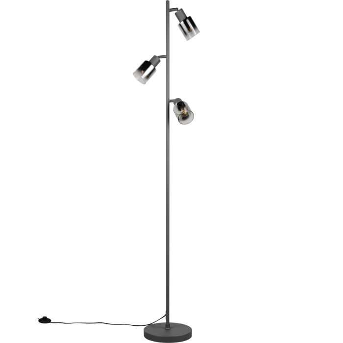 Trio  R41783042-TR Vloerlamp Cadiz antraciet 154cm