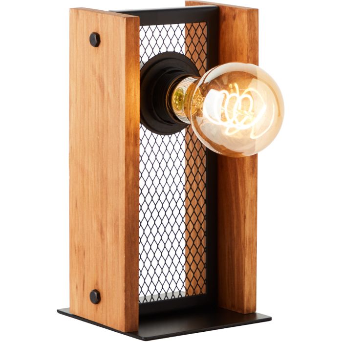 Brilliant 93121/76-BR Tafellamp Calandra hout 24cm