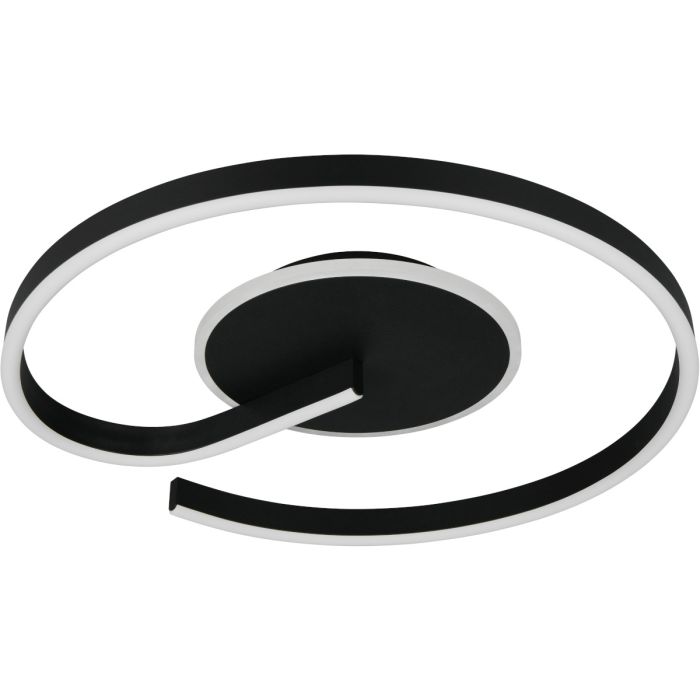 Trio  R63631132-TR Plafonniere Calle zwart 50cm