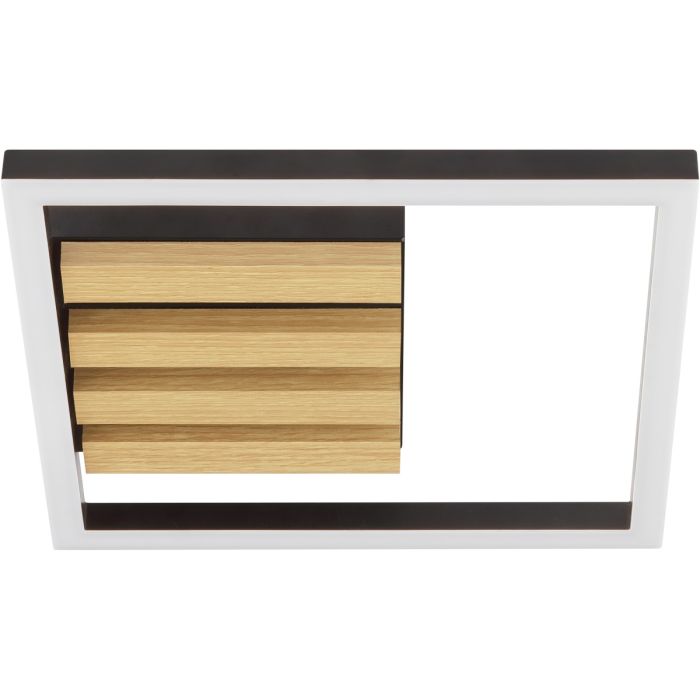 Brilliant G81191/76-BR Plafondlamp Calma hout 28cm