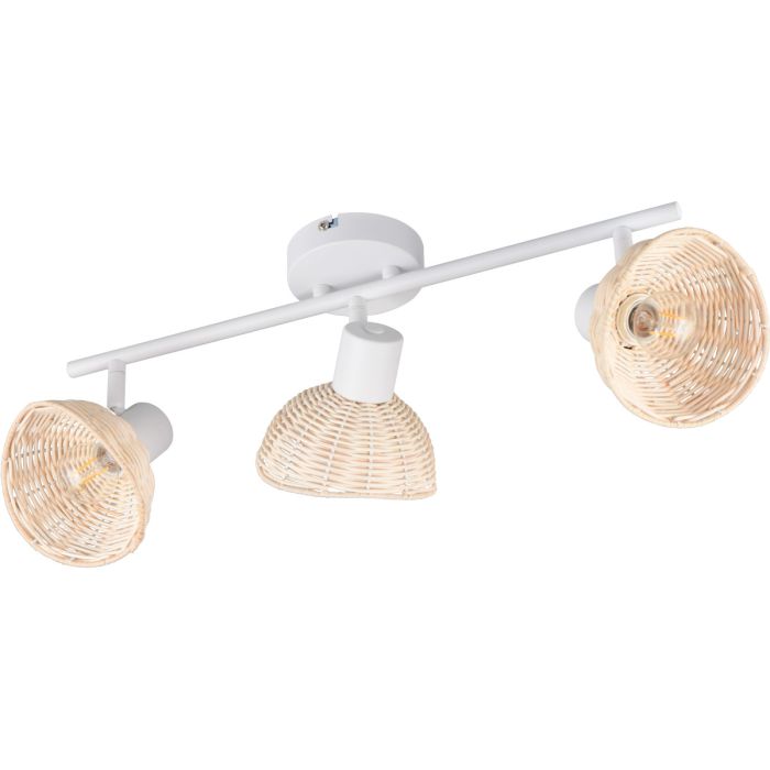 Trio  R86783031-TR Plafondspot Calvi wit 59cm