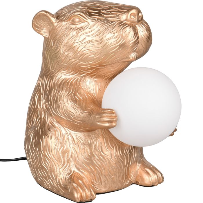 Trio  R56721079-TR Tafellamp Capi goud 25cm