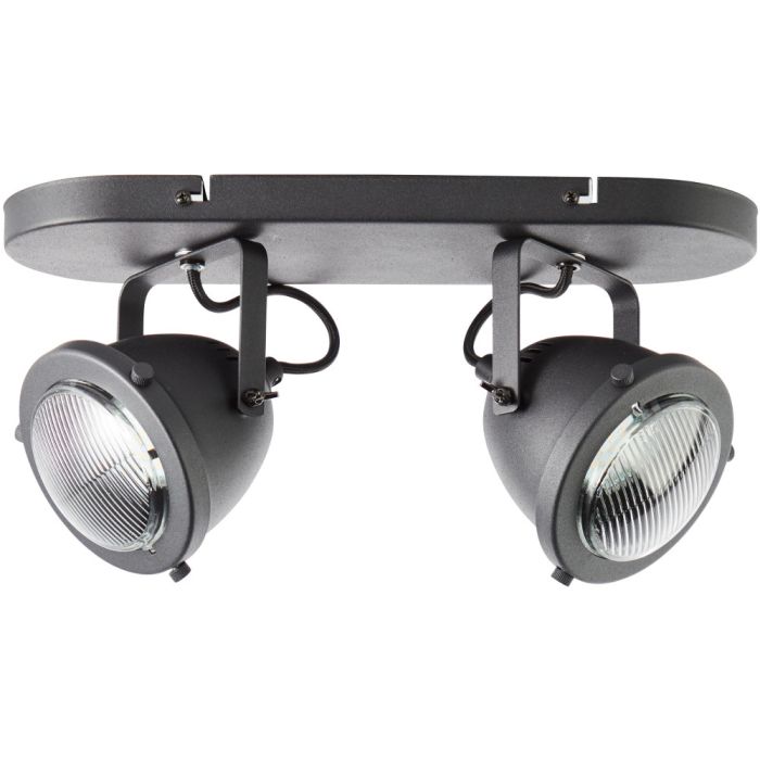 Brilliant 55413/86-BR Spot Carmen zwart 36cm