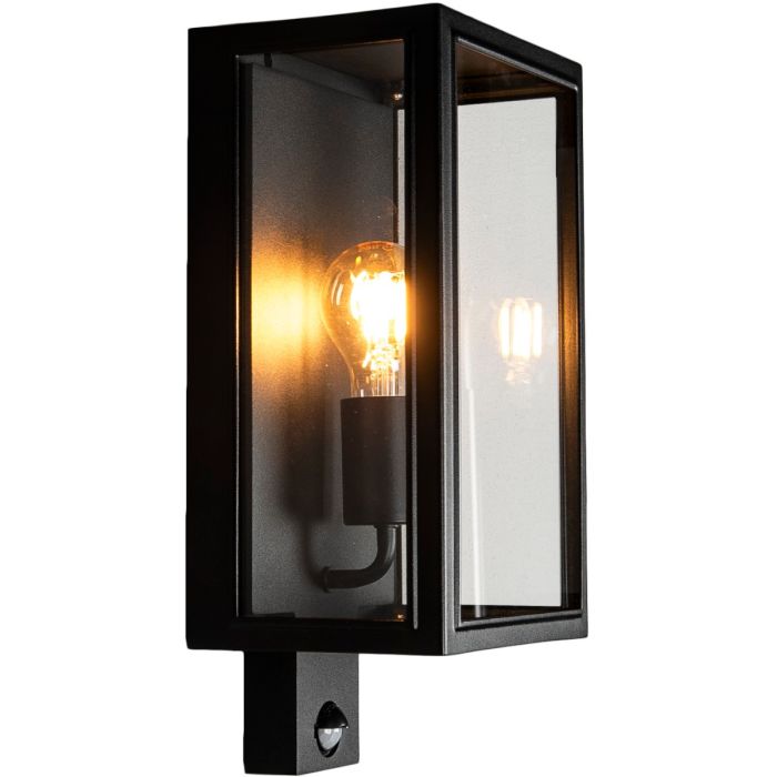 Konstsmide 7362-750-KS Sensorlamp Carpi zwart 37cm