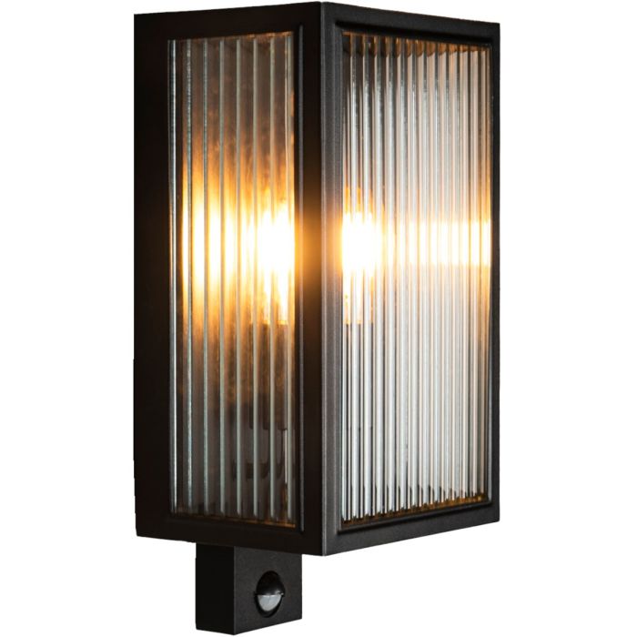 Konstsmide 7362-751-KS Sensorlamp Carpi zwart 37cm