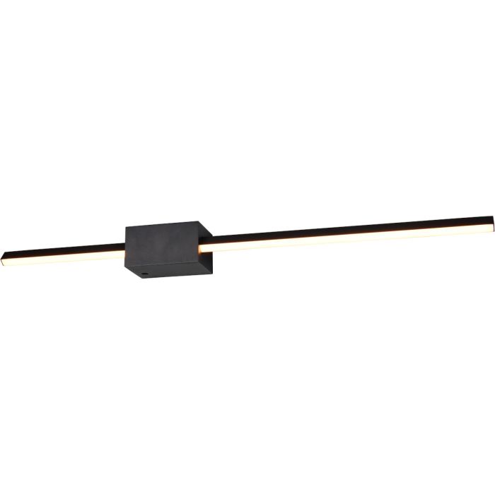 Trio  237779132-TR Wandlamp Cassino zwart 71cm