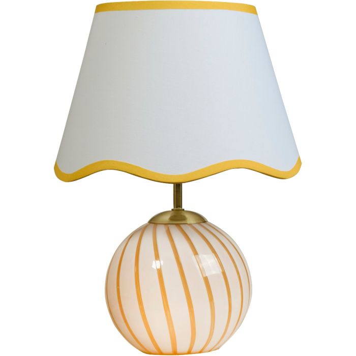 Searchlight SL-EU99410YL Tafellamp Celine geel 32cm