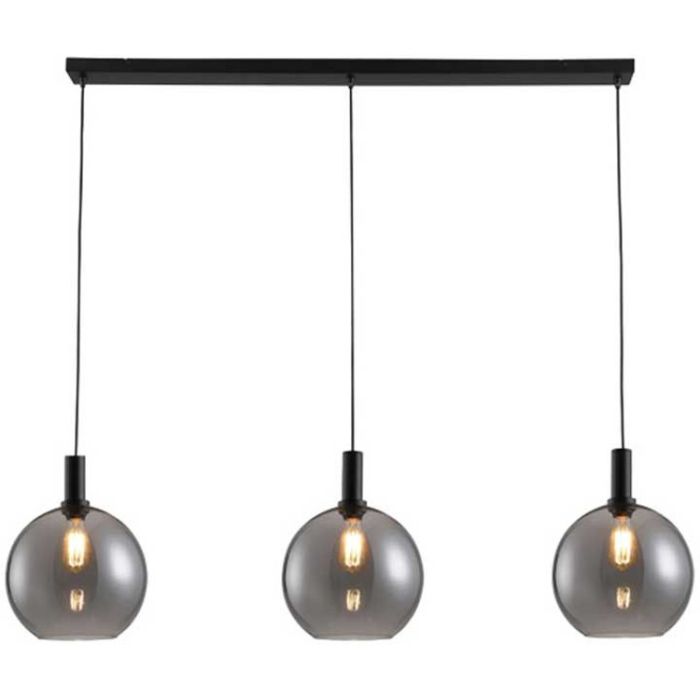 Freelight FR-H9403SK Hanglamp Chandra rookglas 120cm