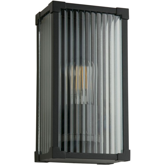Searchlight SL-39340BK Wandlamp Cincinnati zwart 28cm