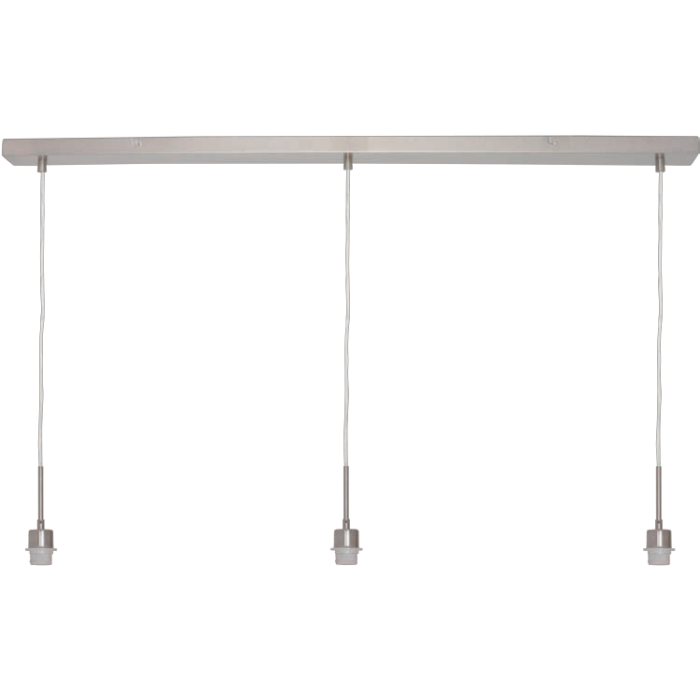 Freelight FR-H8013S Hanglamp Solo staal 140cm