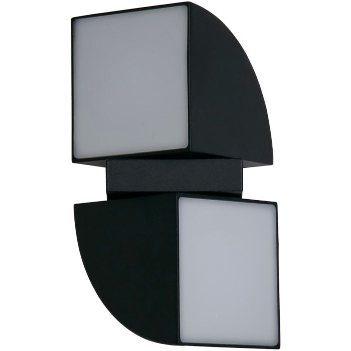 Searchlight SL-36150BK Wandlamp Dakota zwart 21cm