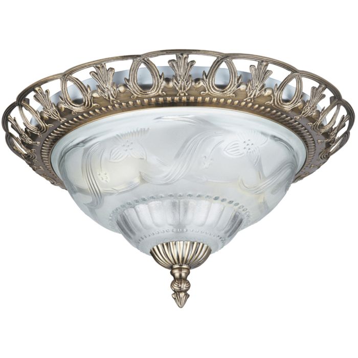 Searchlight SL-7045-13 Plafondlamp Derby brons 33cm