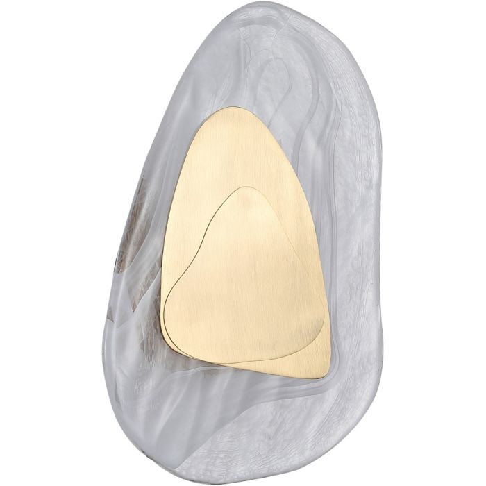 Searchlight SL-32983PB Wandlamp Destiny messing 32cm