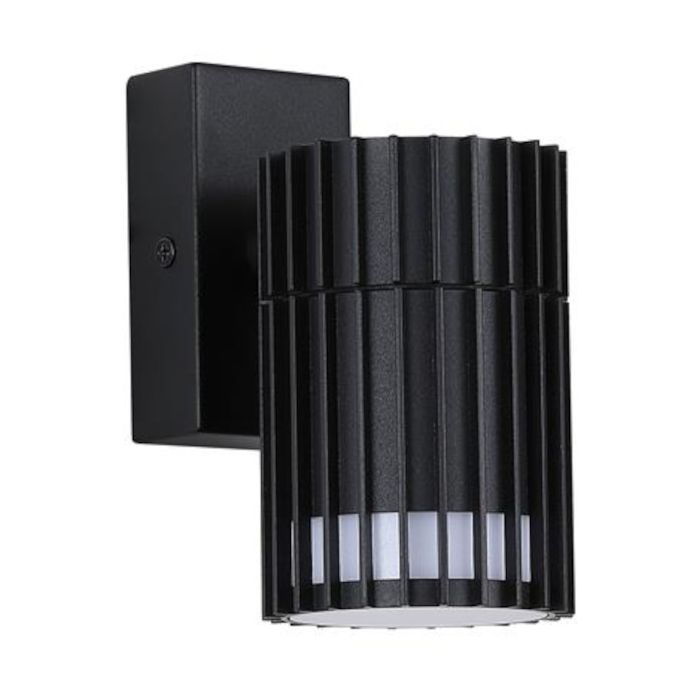 Searchlight SL-37737BK Wandlamp Detroit zwart 13cm