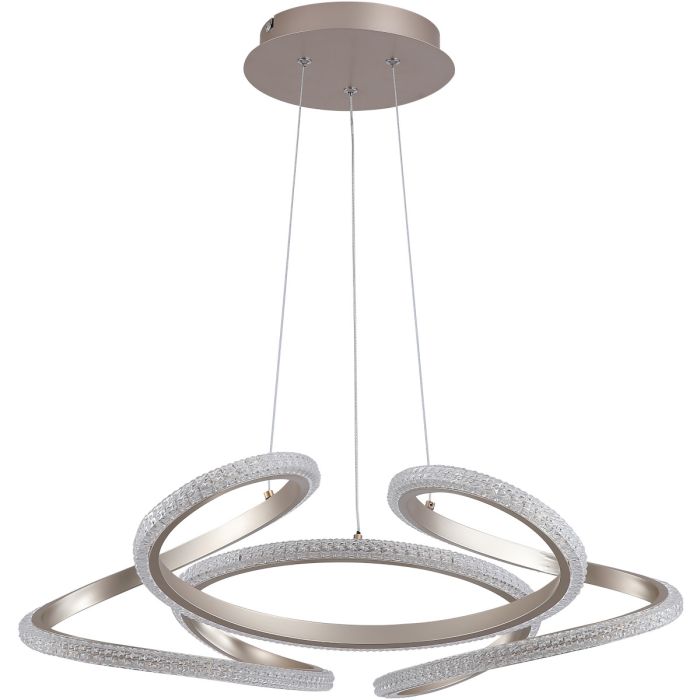 Searchlight SL-66110CP Hanglamp Doodle champagne 60cm