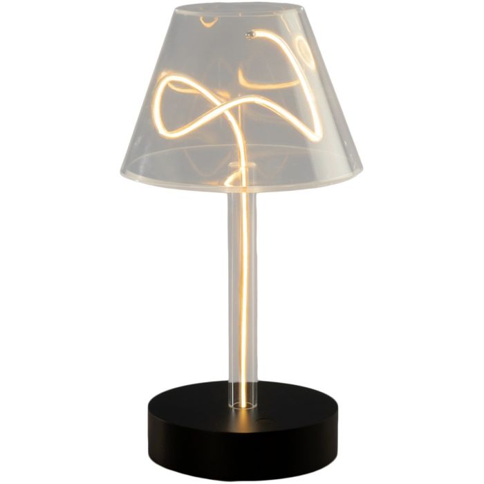 Konstsmide 7897-001-KS Tafellamp Edison transparant 28cm