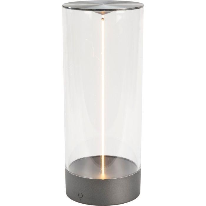 Konstsmide 7847-370-KS Batterijlamp Edison L antraciet 32cm