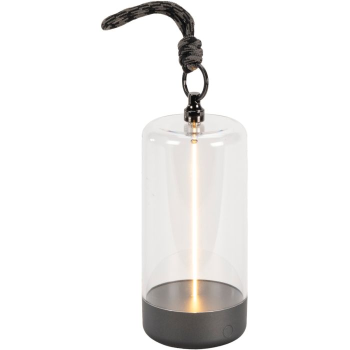 Konstsmide 7849-370-KS Batterijlamp Edison XS antraciet 15cm