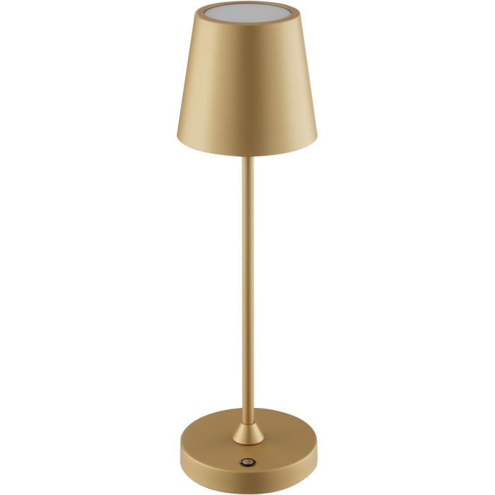 Brilliant G60245/16-BR Tafellamp Elora goud 37cm