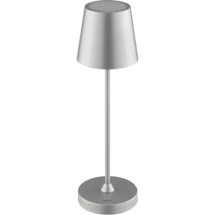 Brilliant G60245/58-BR Tafellamp Elora zilver 37cm