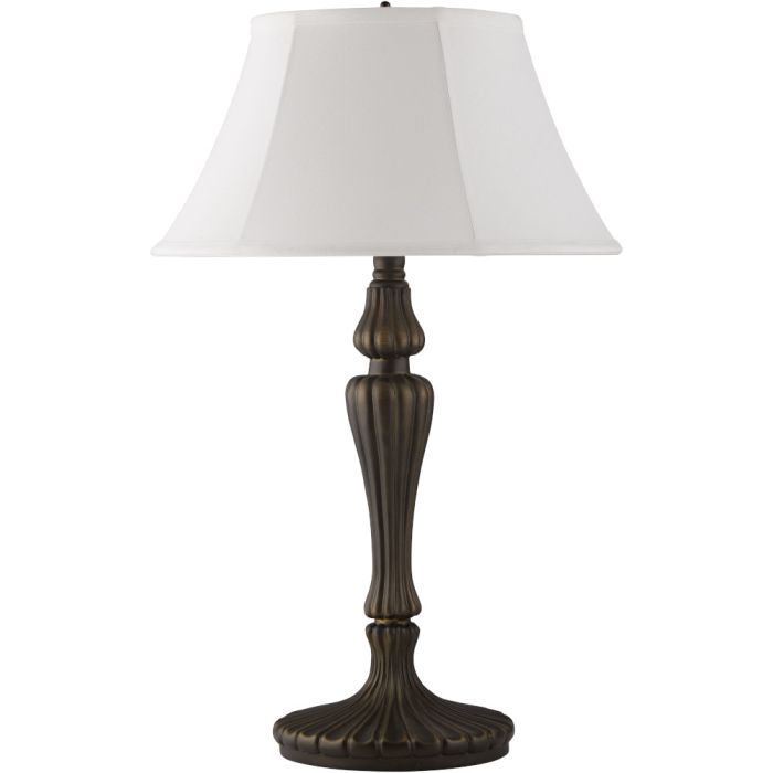 Searchlight SL-EU46091WH Tafellamp Emily brons 57cm