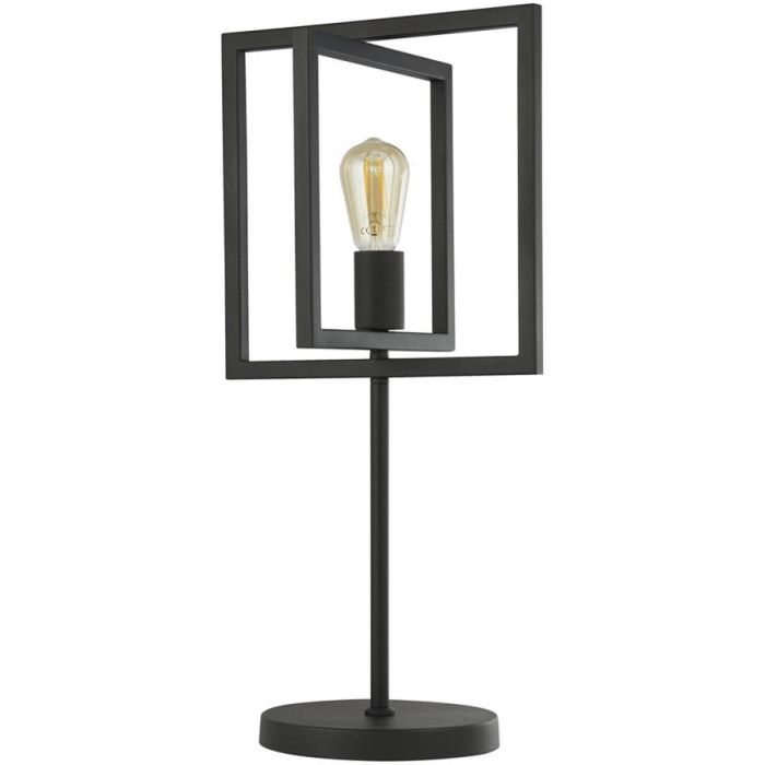Searchlight SL-EU23201-1BK Tafellamp Plaza zwart 61cm