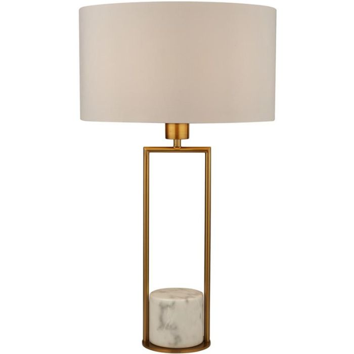 Searchlight SL-EU2871GO Tafellamp Claire goud 62cm