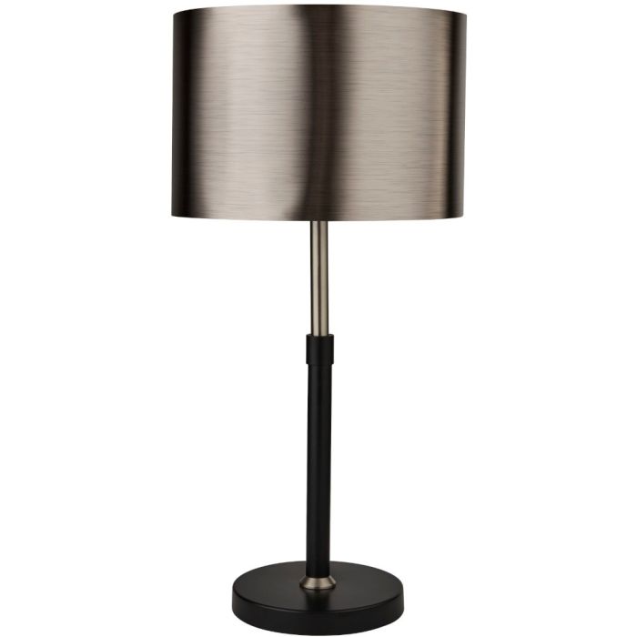 Searchlight SL-EU3877BK Tafellamp Rachel staal 60cm
