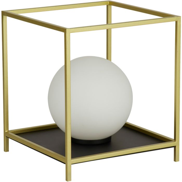 Searchlight SL-EU4452GO Tafellamp Block goud 21cm