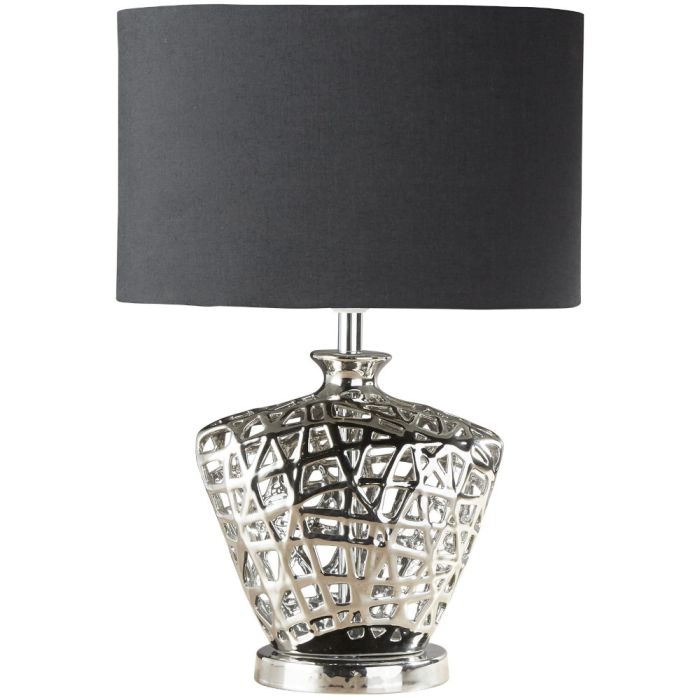 Searchlight SL-EU4552CC Tafellamp Network chroom 42cm