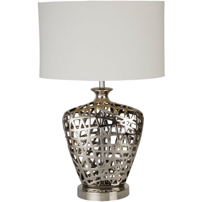 Searchlight SL-EU4852CC Tafellamp Network wit 57cm