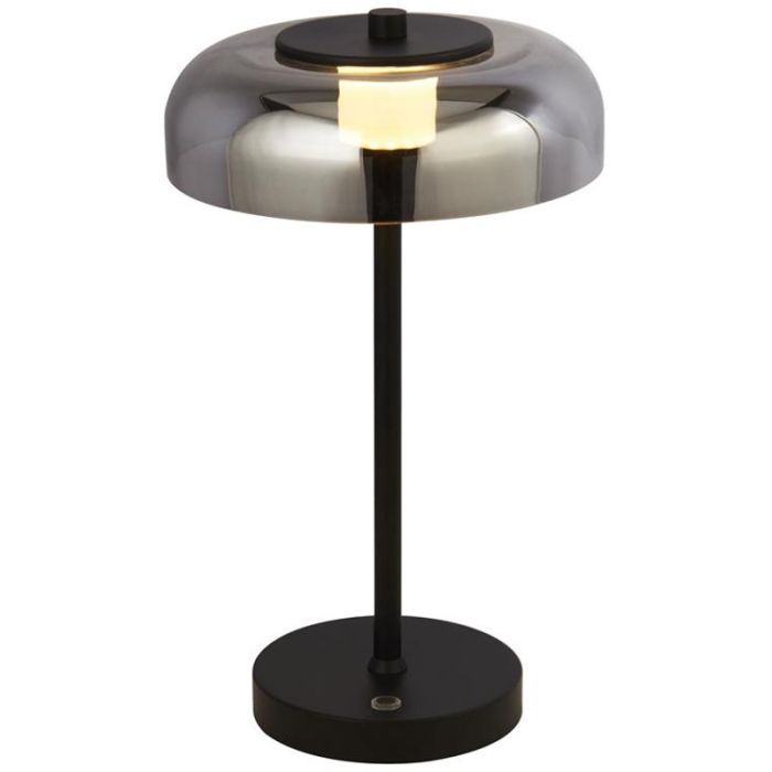 Searchlight SL-EU59801-1SM Tafellamp Frisbee zwart 40cm