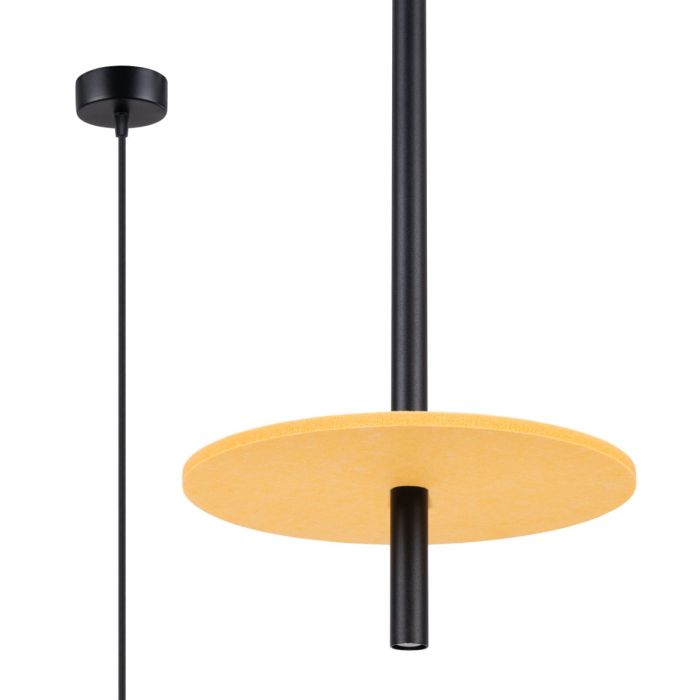 Soll SOL1880 Hanglamp Feltro geel 30cm