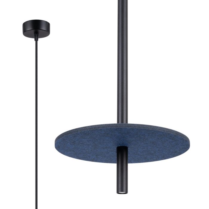 Soll SOL1881 Hanglamp Feltro blauw 30cm
