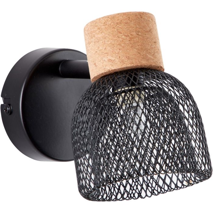 Brilliant 82610/06-BR Spot Flaka zwart 12cm