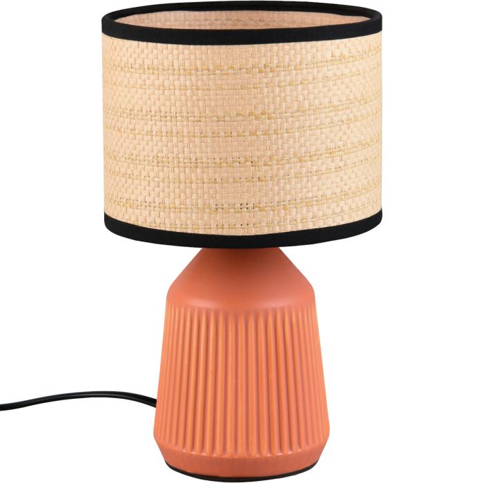 Trio  R56801939-TR Tafellamp Formentera terracotta 27cm