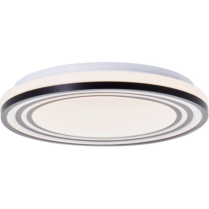 Brilliant G80567A76-BR Plafonniere Kobana zwart 34cm